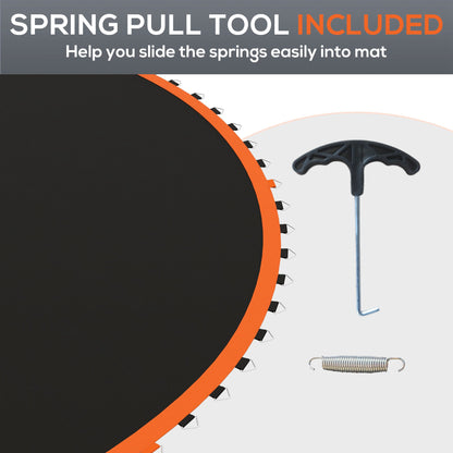 Replacement Trampoline Mat 12 ft, 72 V-Hooks
