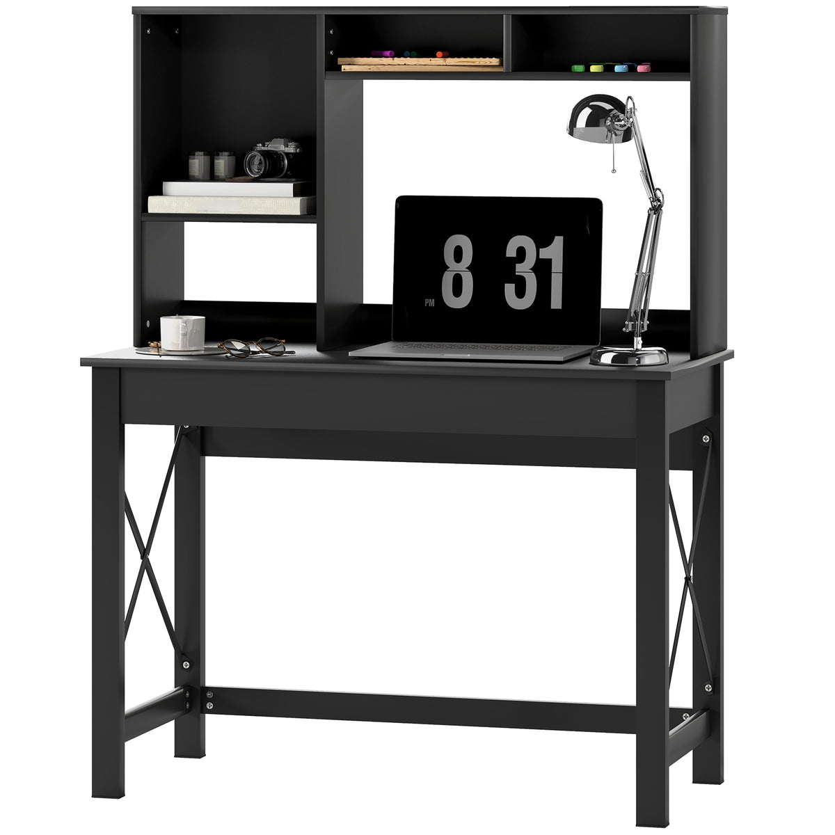 Computer Desk with Storage Hutch