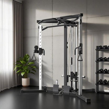Torre de musculación multifuncional de acero