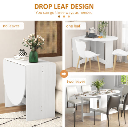 Oval Folding Dining Table