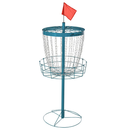 Portable Disc Golf Basket 24-Chain with Carry Bag