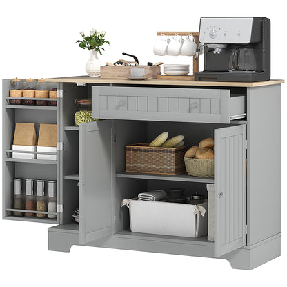 Modern Kitchen Sideboard Cabinet with Drawer and Adjustable Shelf