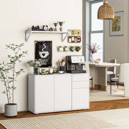Aparador de cocina moderno con almacenamiento