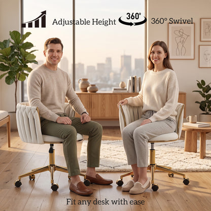 Office Chair Woven Back Adjustable Height