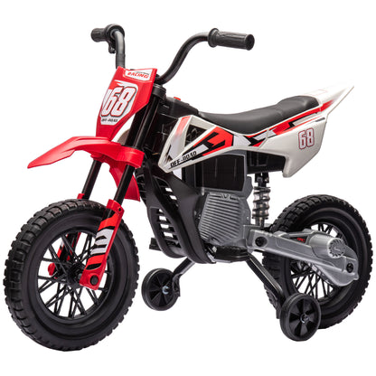 Electric Kids Motorcycle 12V with Training Wheels