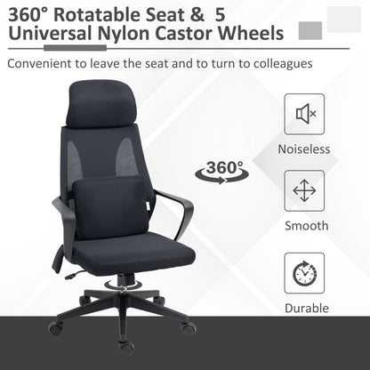 Ergonomic Office Chair with Massage Lumbar Support