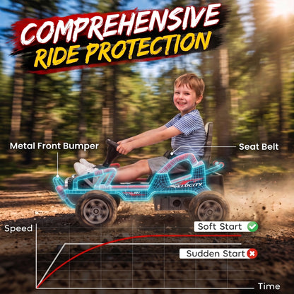 24V Electric Ride-On Car for Kids with Remote Control