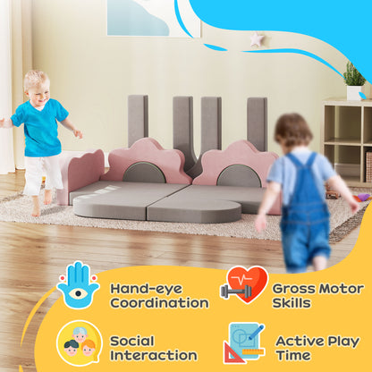Climbing Blocks and Ball Pit — Set of 12