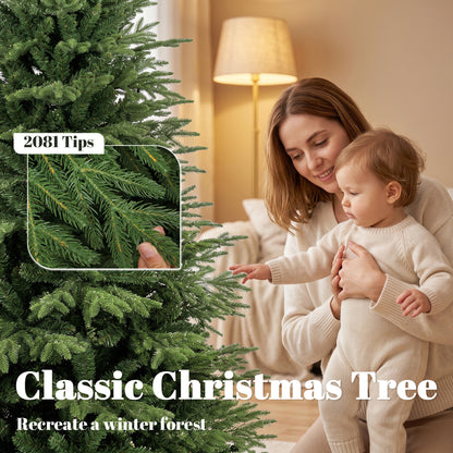 Lush artificial Christmas tree 183 cm