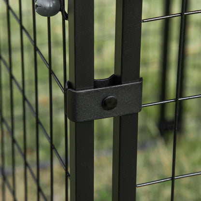 Outdoor dog kennel lockable playpen
