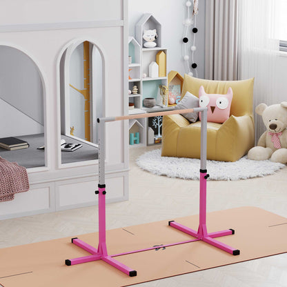 Barra de gimnasia profesional ajustable para niños