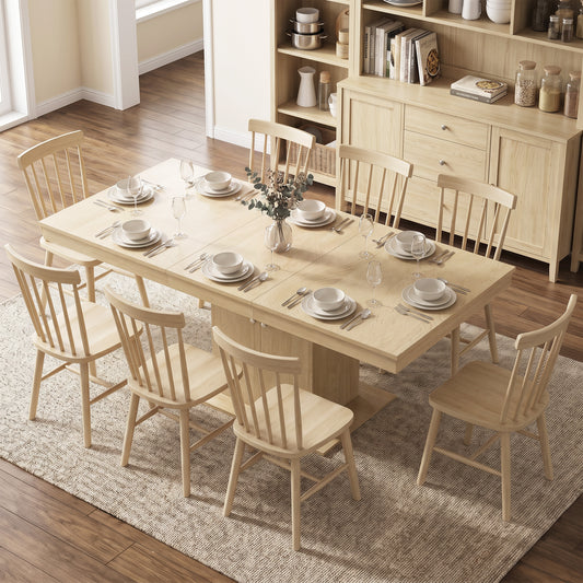 Extendable Dining Table with Storage