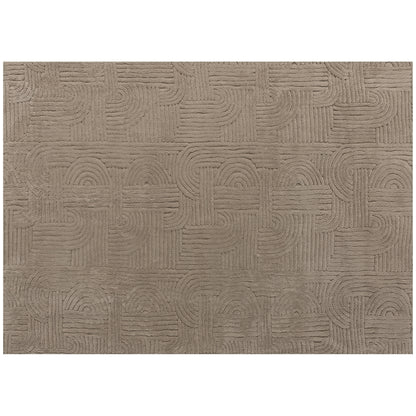 Faux fur area rug