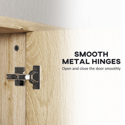 Wall mount medicine cabinet with mirror