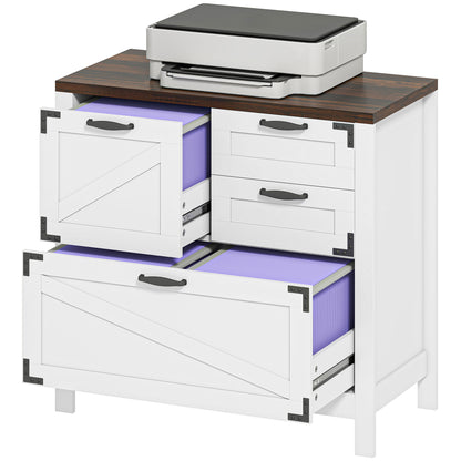 Lateral filing cabinet farmhouse style