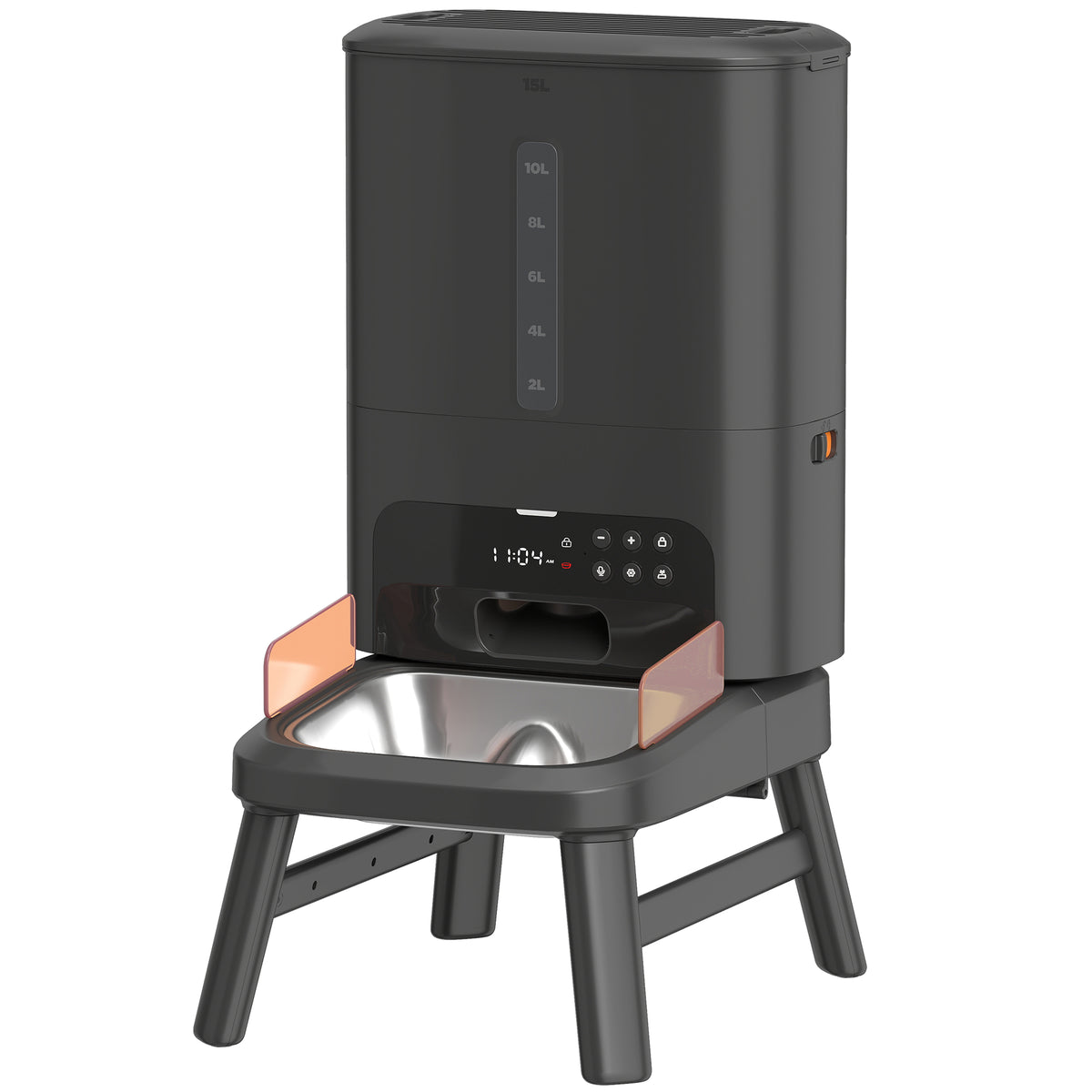 Automatic Anti-Clog Dog Feeder 15L