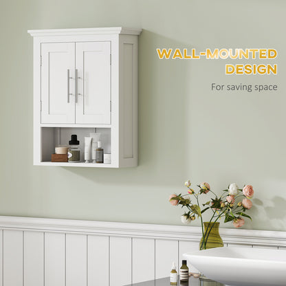 Bathroom Wall Cabinet with Adjustable Shelves