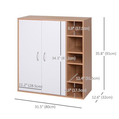 Mueble zapatero independiente de 3 estantes