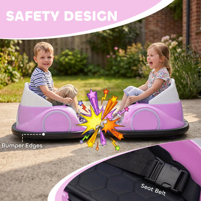 Coche eléctrico de choques para niños pequeños