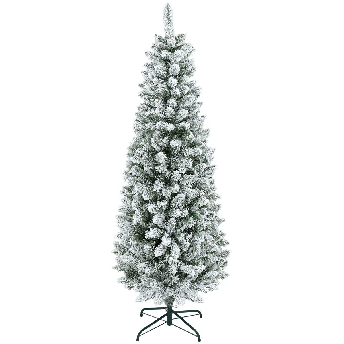 Árbol de Navidad de lápiz flocado