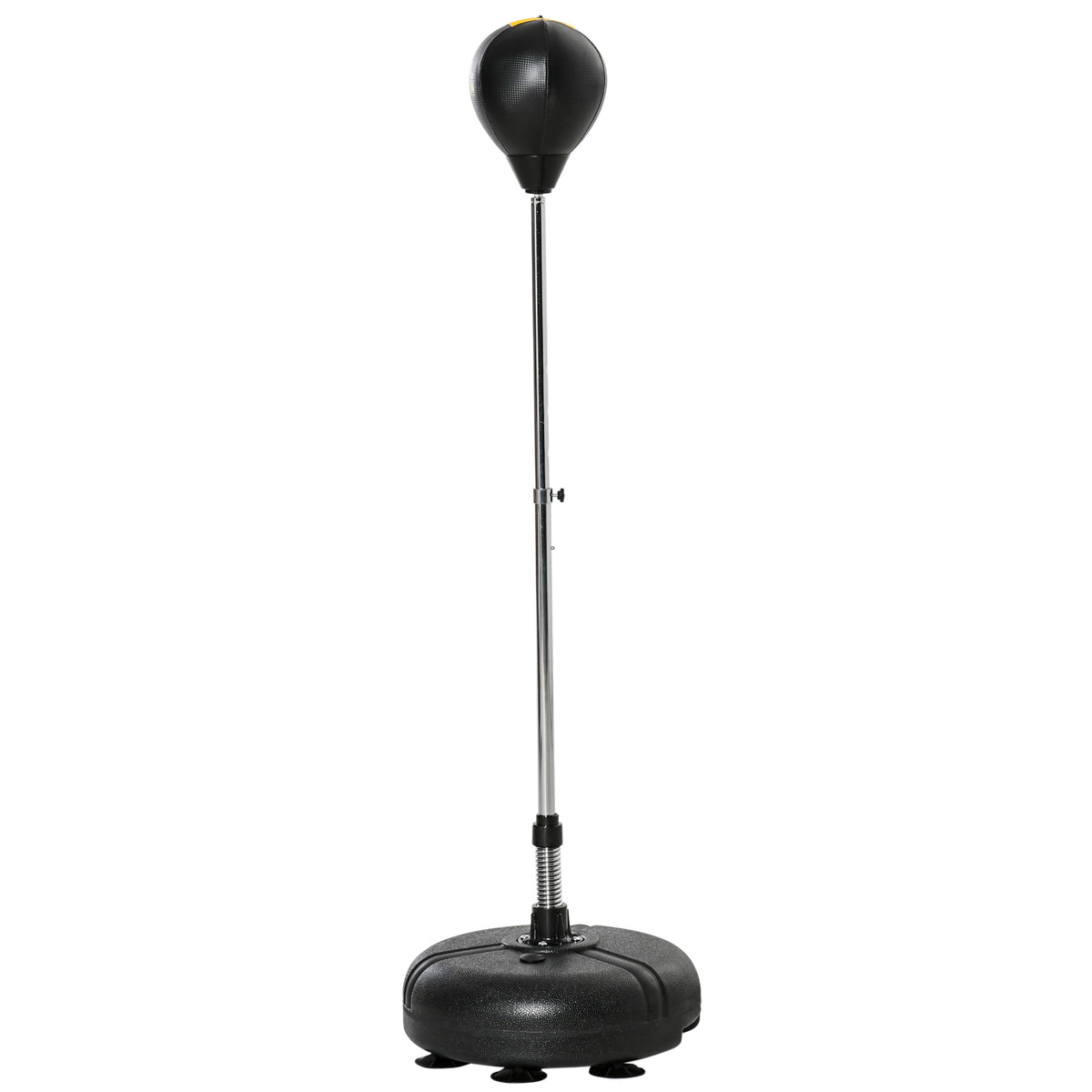 Freestanding reflex punching bag with stand