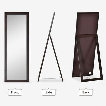 Full length rectangular mirror 58 x 20 inches with frame