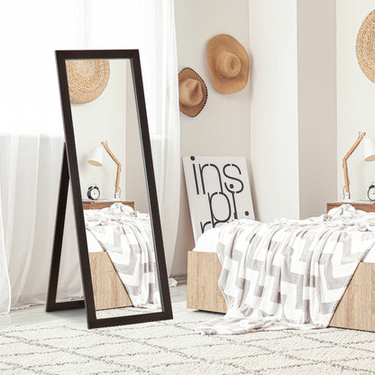 Full length rectangular mirror 58 x 20 inches with frame