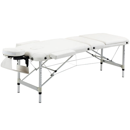 Professional foldable aluminum massage table