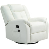Vibration Massage Recliner Chair Faux Leather