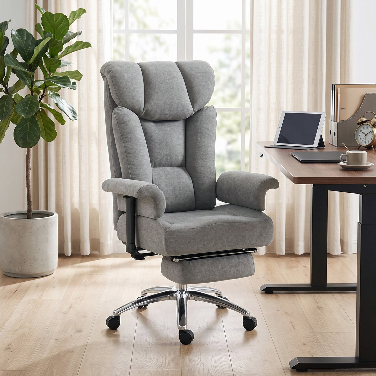 Heavy-duty big and tall ergonomic office chair