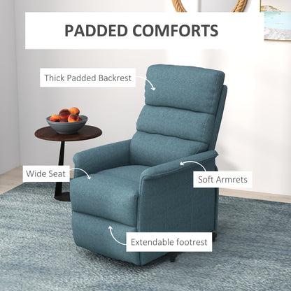 Sillón elevador eléctrico reclinable con mando a distancia