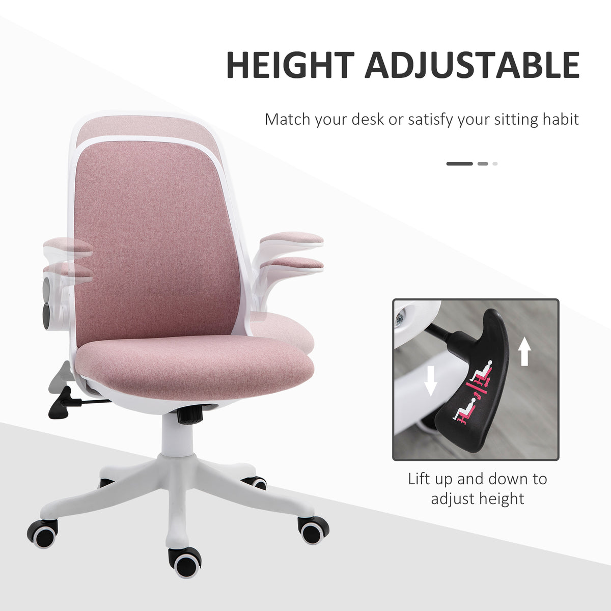 Ergonomic Swivel Office Task Chair