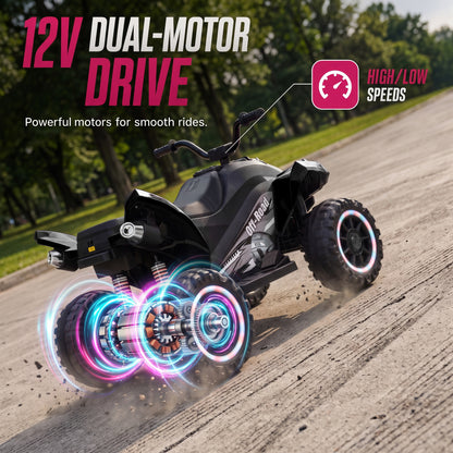 12V Kids Dual Motor Electric ATV