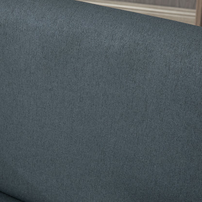 Sillón auxiliar acolchado con reposabrazos de madera