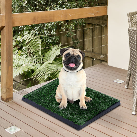 Dog Grass Potty Pad with Tray 51x63 cm