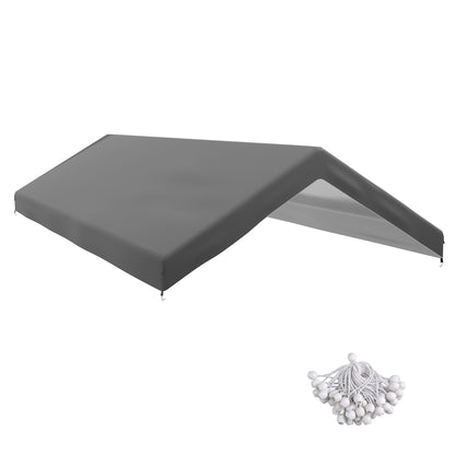 Carport Replacement Canopy 10 x 20 ft UV