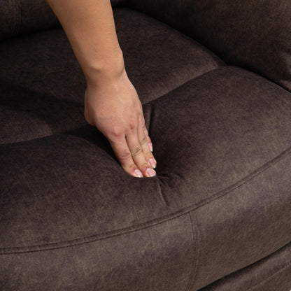 Manual Recliner Chair with Vibration Massage