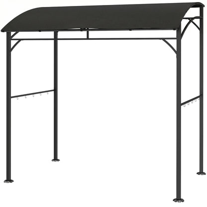 Cenador curvo para barbacoa de 7' x 5'