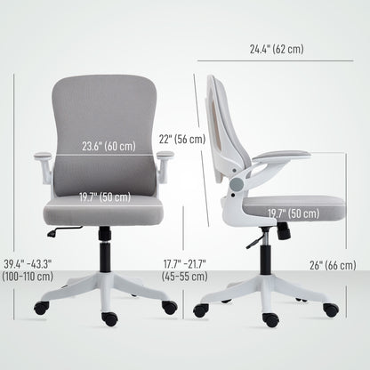 Silla de oficina ergonómica giratoria con soporte lumbar
