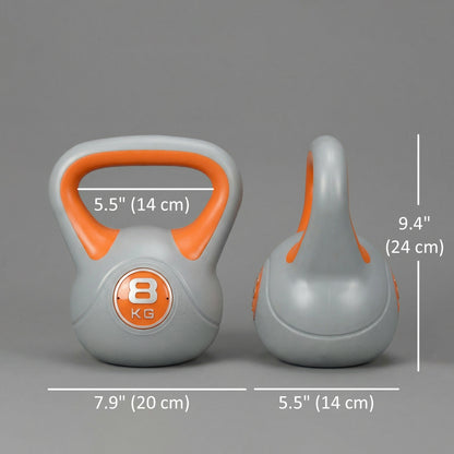 Pesa rusa flexible de 8 kg con asa ergonómica