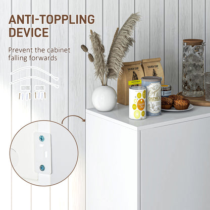 Aparador de cocina moderno con almacenamiento