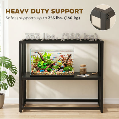 Heavy duty steel fish tank stand 151 litres