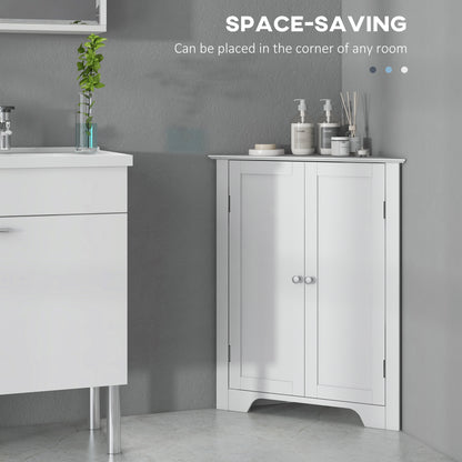 Mueble de almacenamiento esquinero moderno para baño