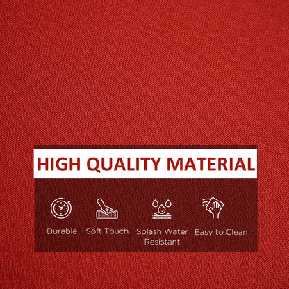 Patio cushion covers set 14 pieces polyester