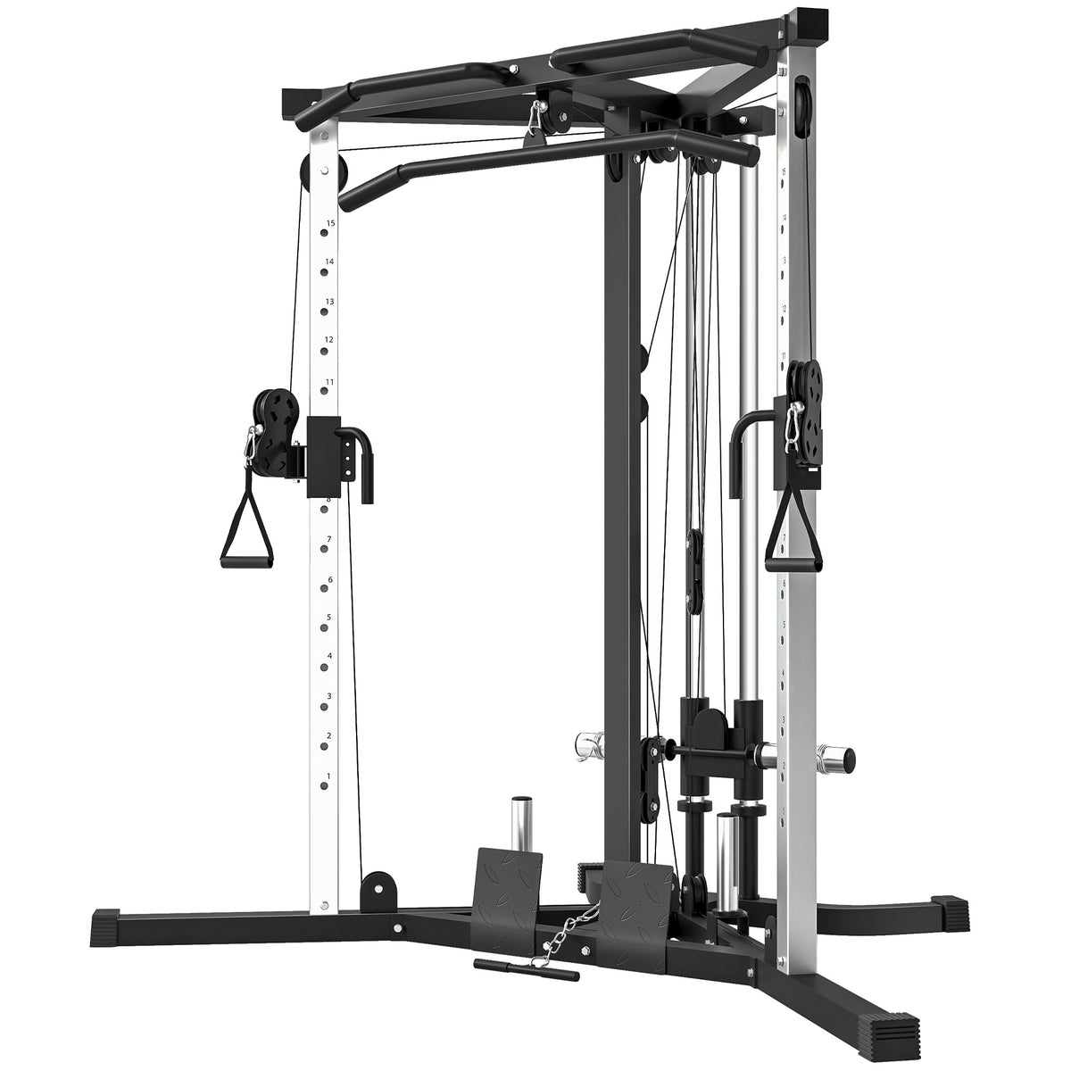 Torre de musculación multifuncional de acero