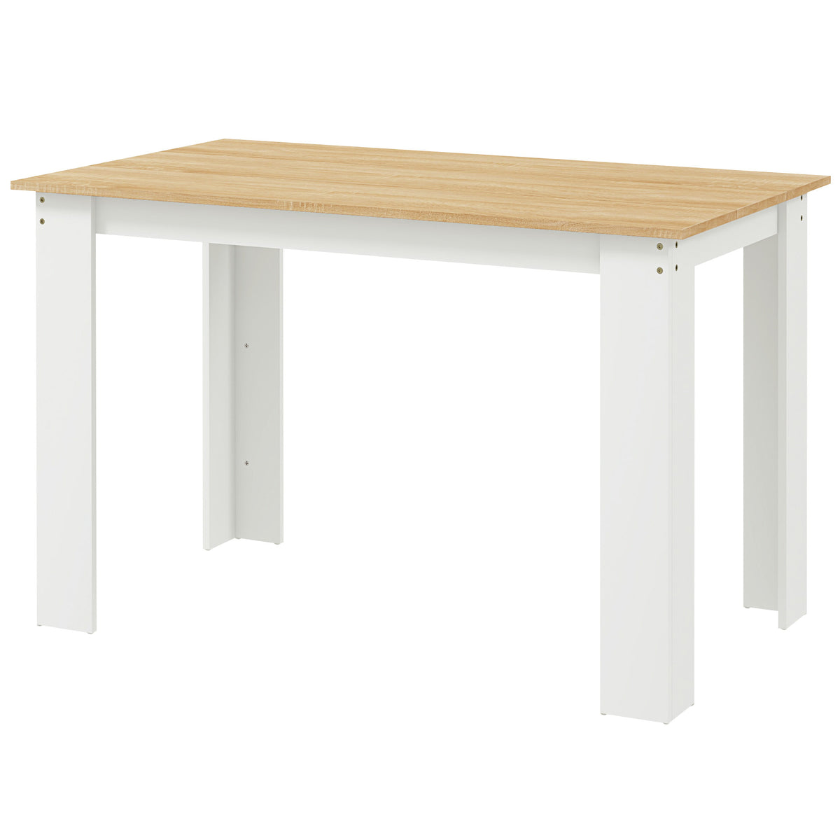 Dining Table 47 inch Engineered Wood 4-6 People