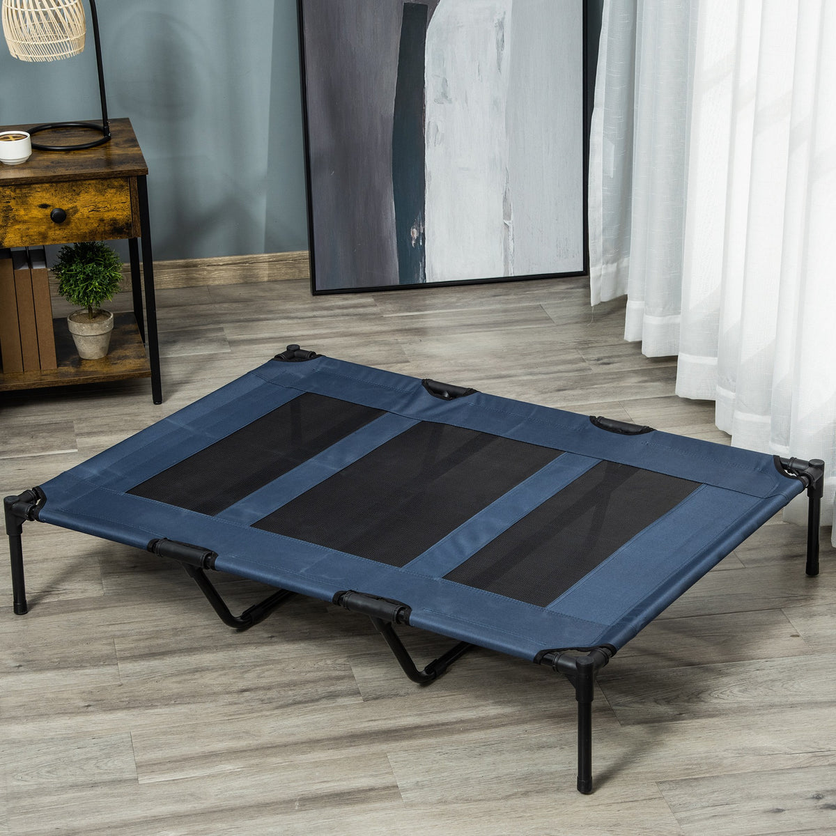 Cama elevada para perro de gran tamaño interior exterior