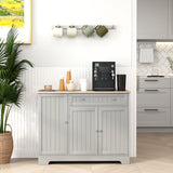 Modern Kitchen Sideboard Cabinet with Drawer and Adjustable Shelf