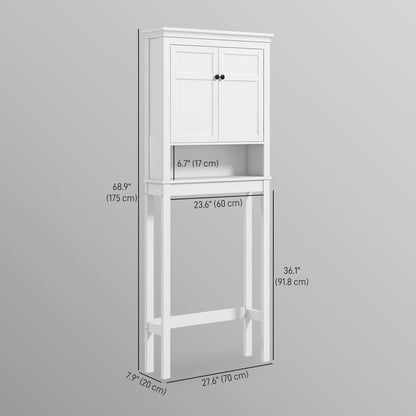 3-Tier Over Toilet Bathroom Storage Cabinet