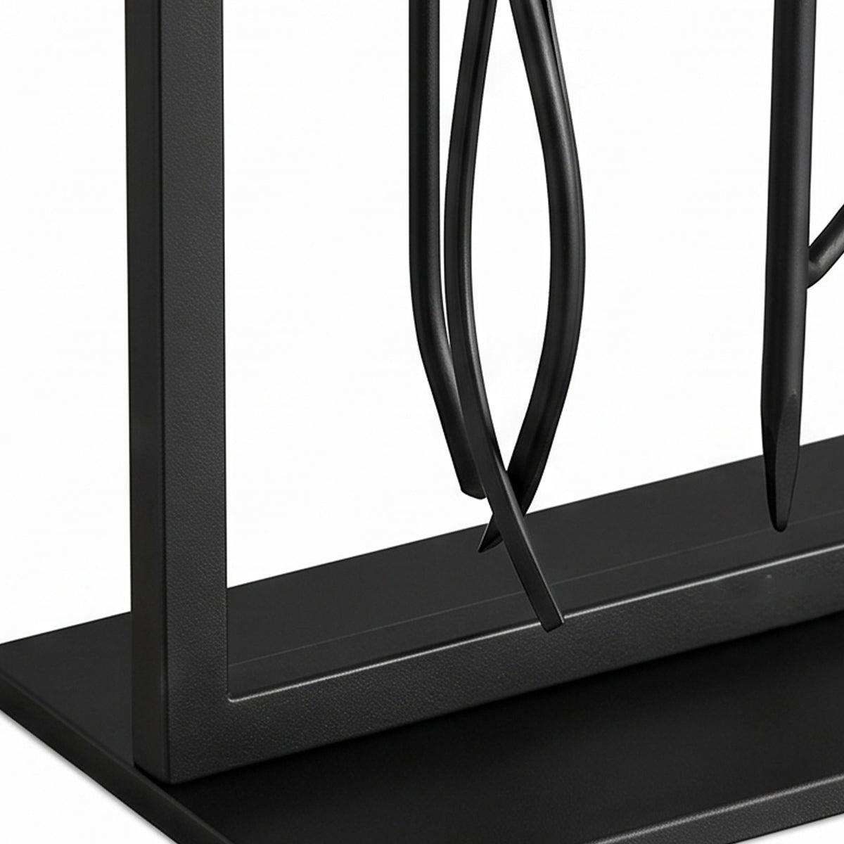 Metal Fireplace Tool Set — Set of 5
